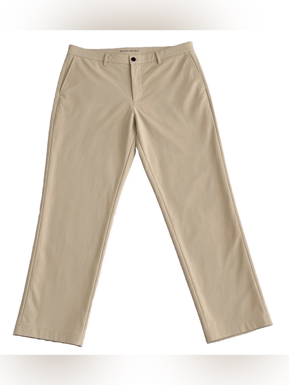 Banana Republic Pants Mens Sz 38x30 Beige Chinos Golf Performance Polyester